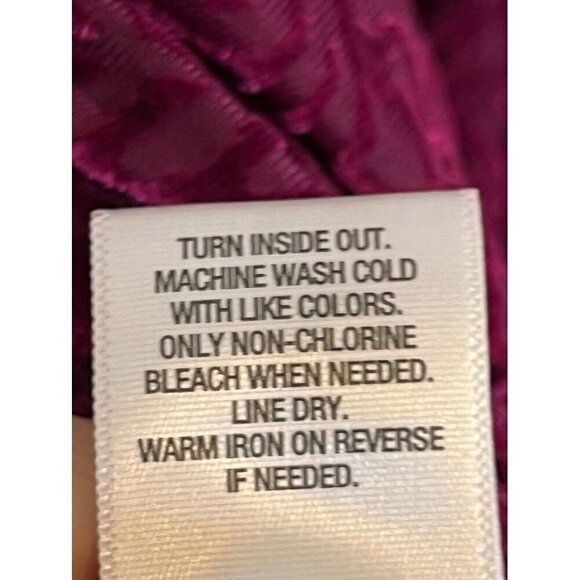 Roz Ali Top Women 2X Pink Pullover Floral Burnout Boho Western Whimsygoth Fairy - Picture 7 of 13